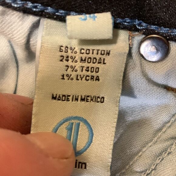 1 denim, the move, NWT, size 34. Curvy/skinny, stretchy - Picture 8 of 15